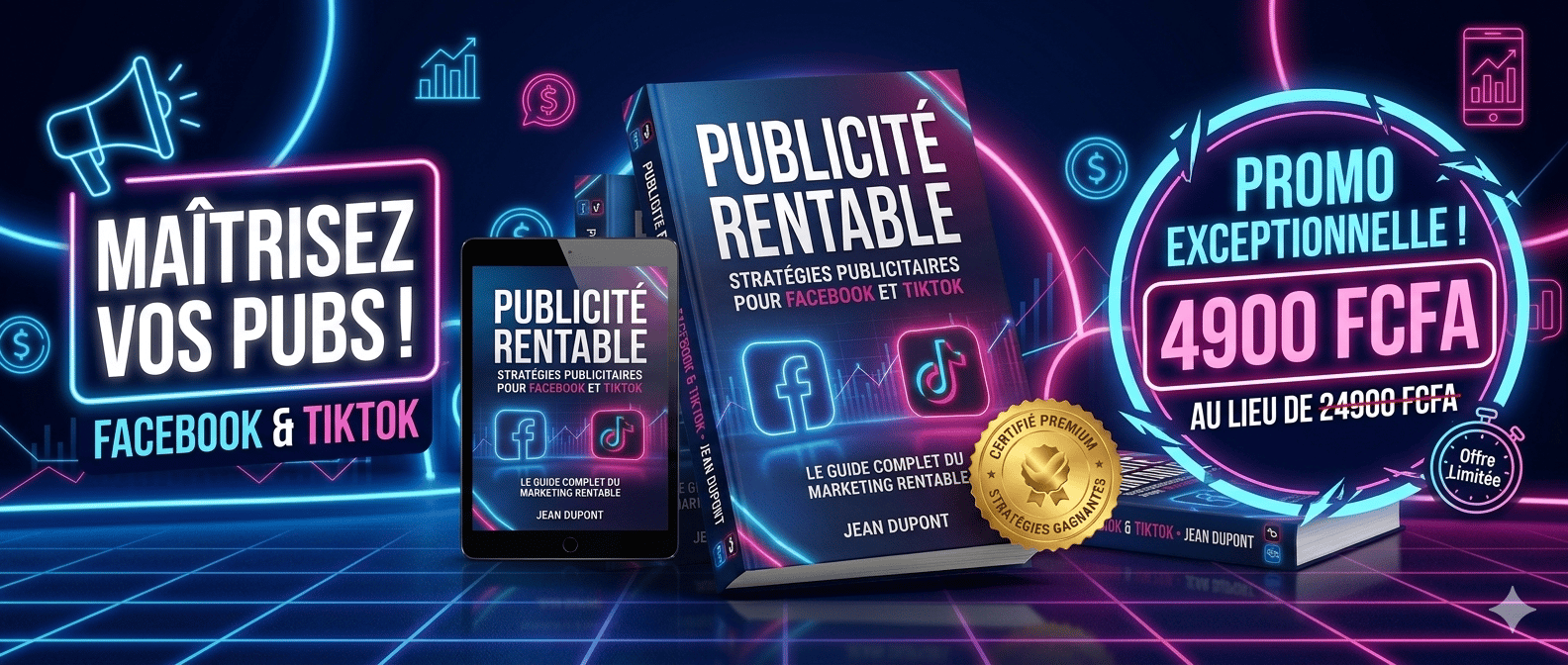 De 0 à tes Premières Ventes : Maîtrise la Pub Facebook & TikTok en 7 Étapes