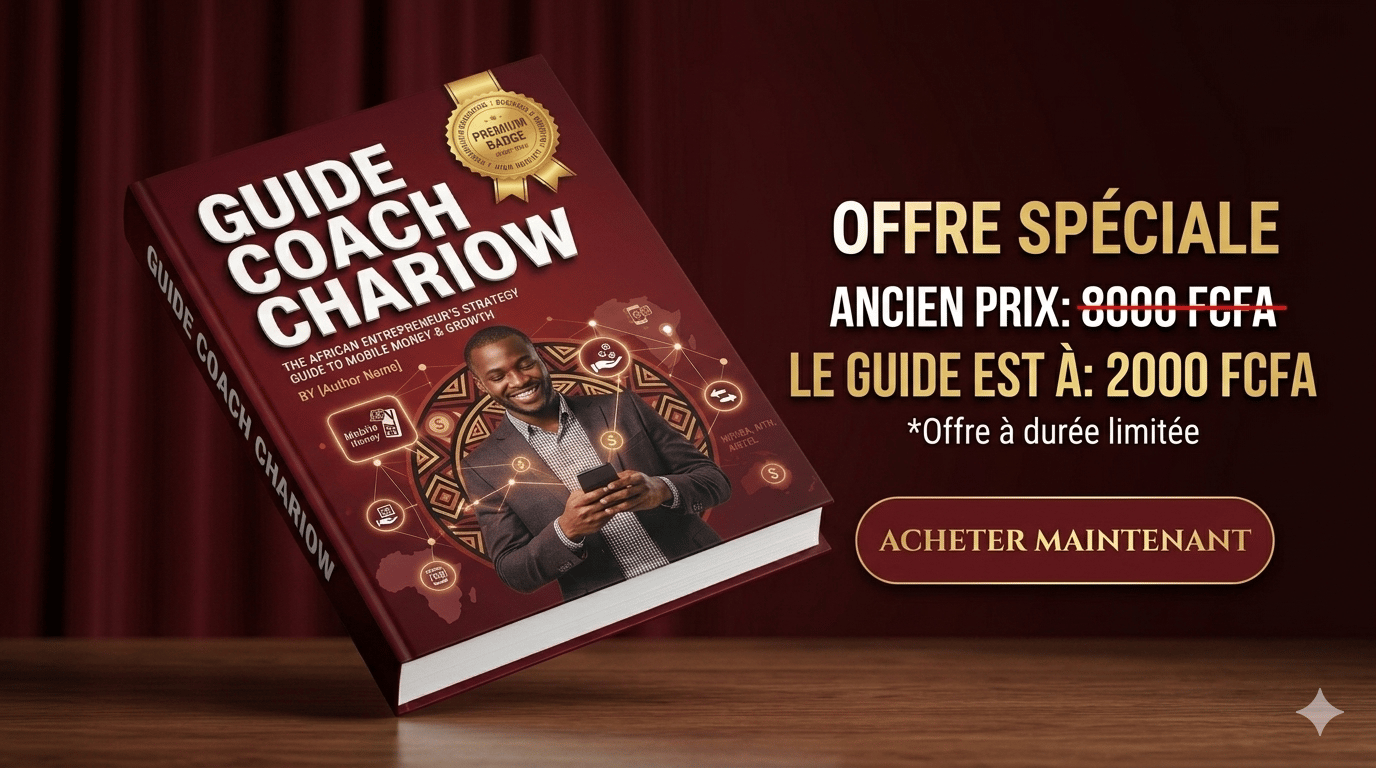 Guide Coach Chariow — De 0 à ta Première Vente en 30 Minutes