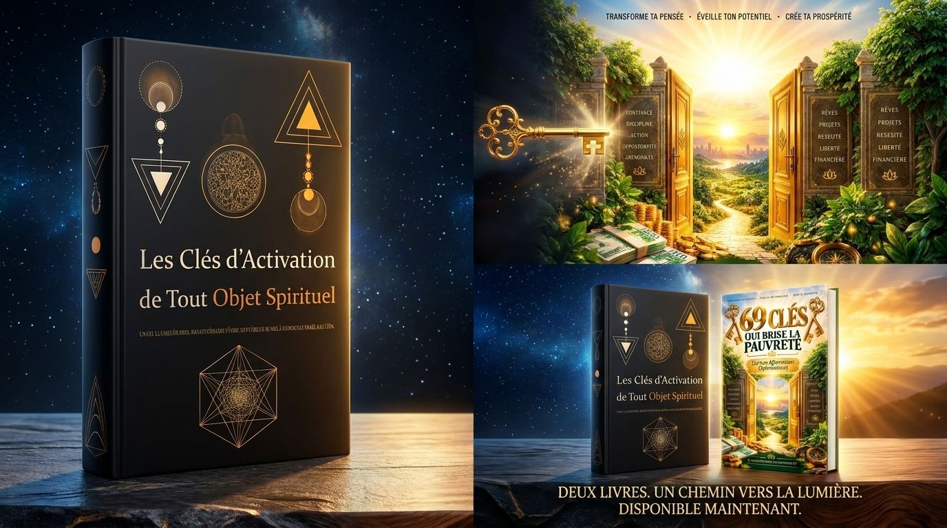 Les Clés d'Activation de Tout Objet Spirituel + 69 Clés Qui Brisent la Pauvreté
