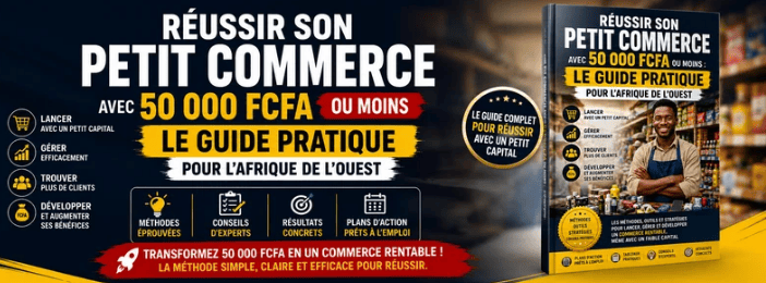 Réussir son petit commerce avec 50 000 FCFA ou moins : Le guide pratique pour l'Afrique de l'Ouest