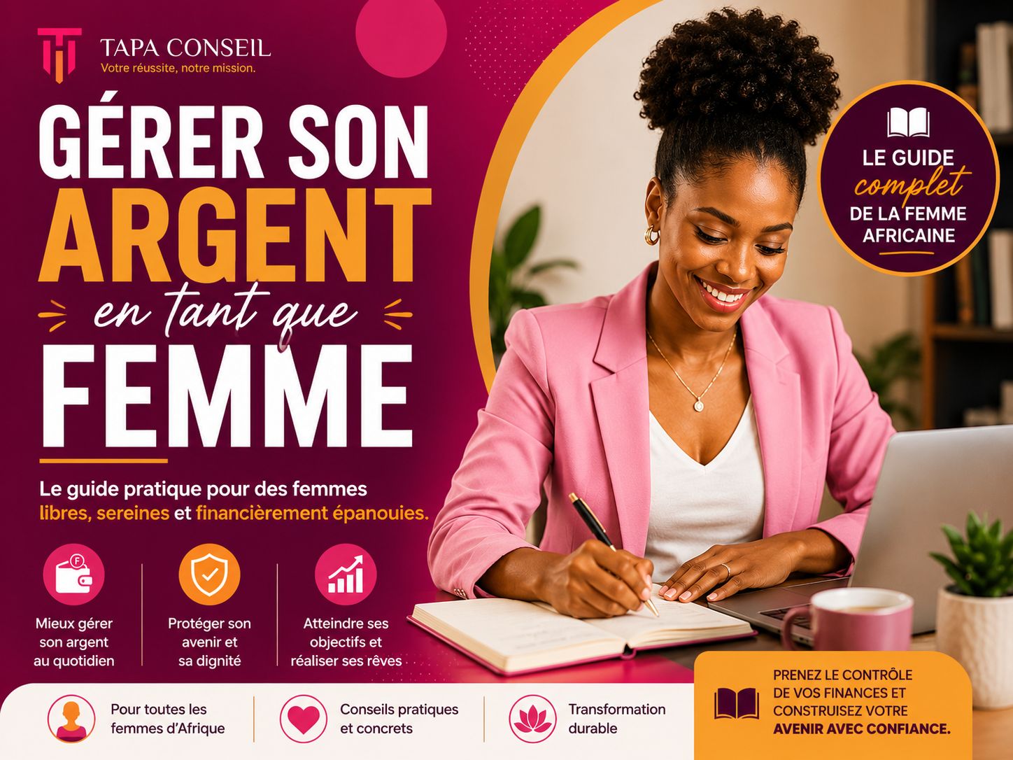 GERE SON ARGENT EN TEMPS QUE FEMME