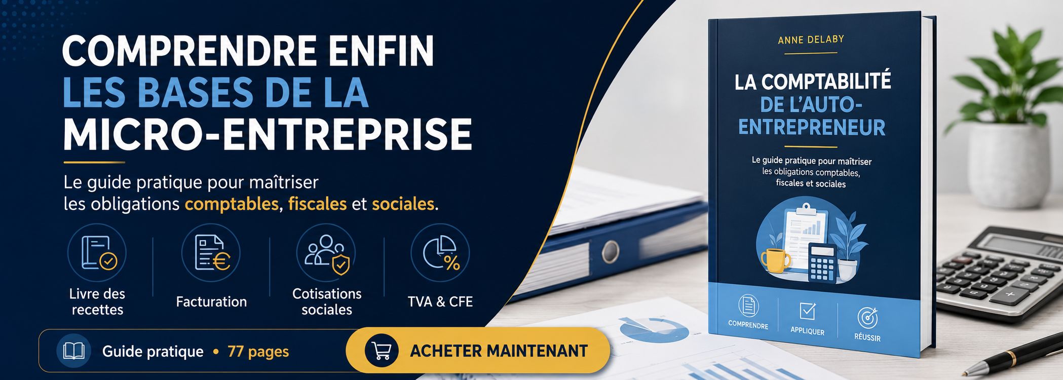 La comptabilité de l'auto-entrepreneur: Toutes les obligations comptables, fiscales et sociales...