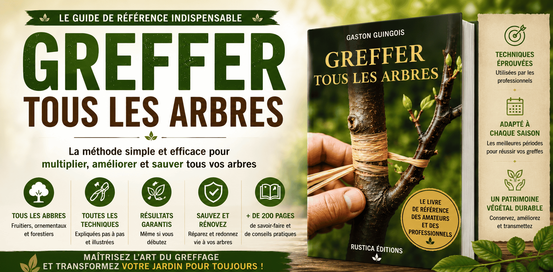 Apprendre à Greffer tous les arbres