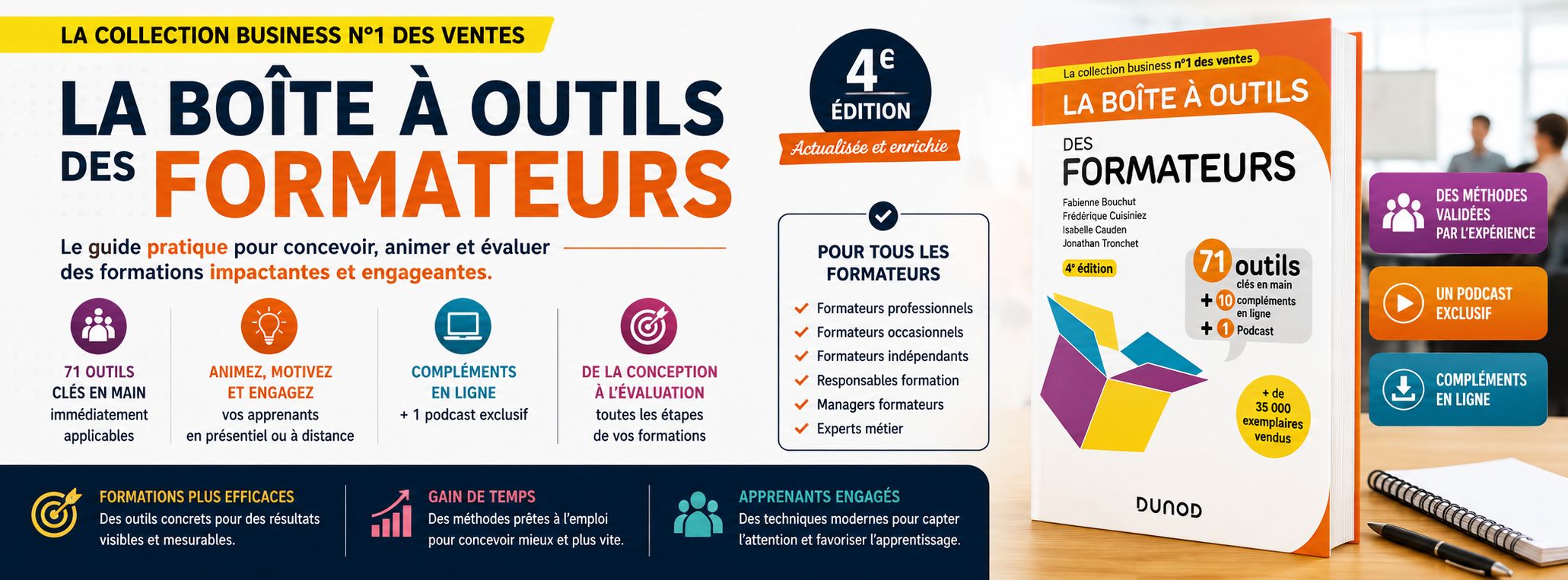 LA BOÎTE À OUTILS DES FORMATEURS 71 outils clés en main