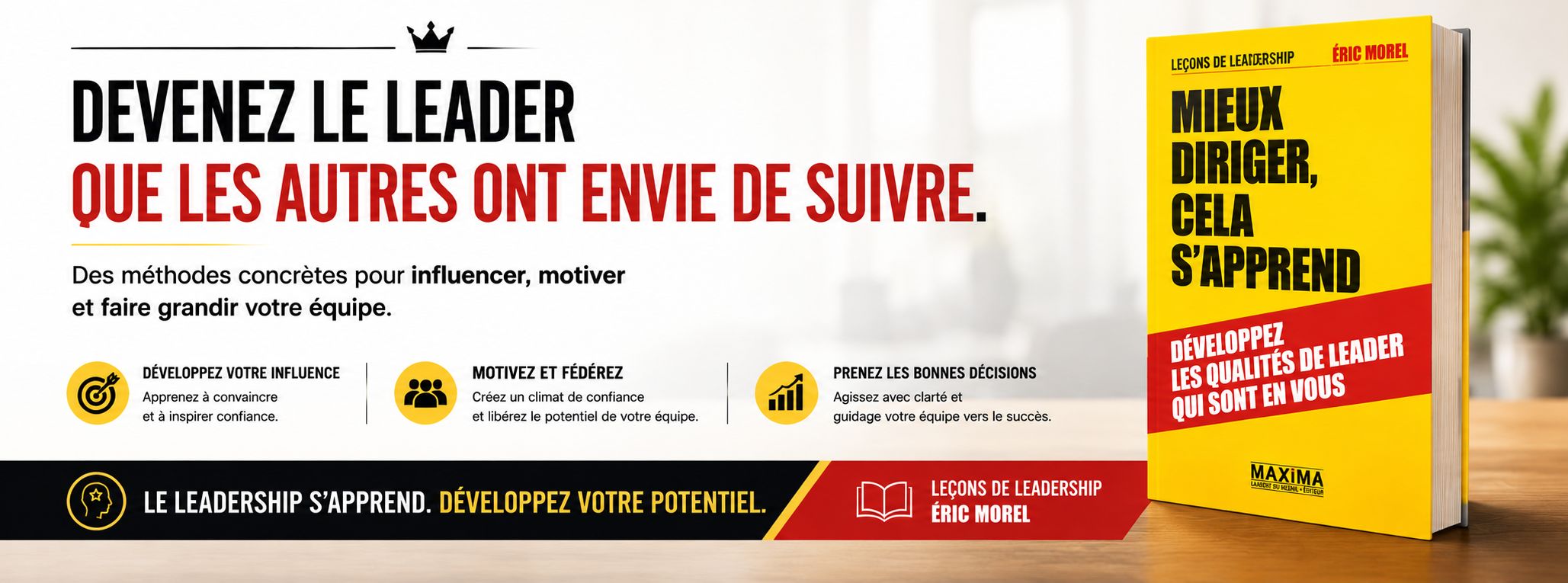 MIEUX DIRIGER, CELA SâAPPREND