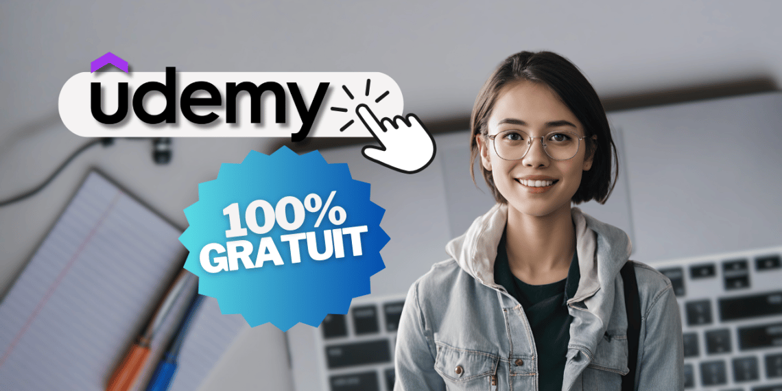 Vos cours Udemy à 0€ !