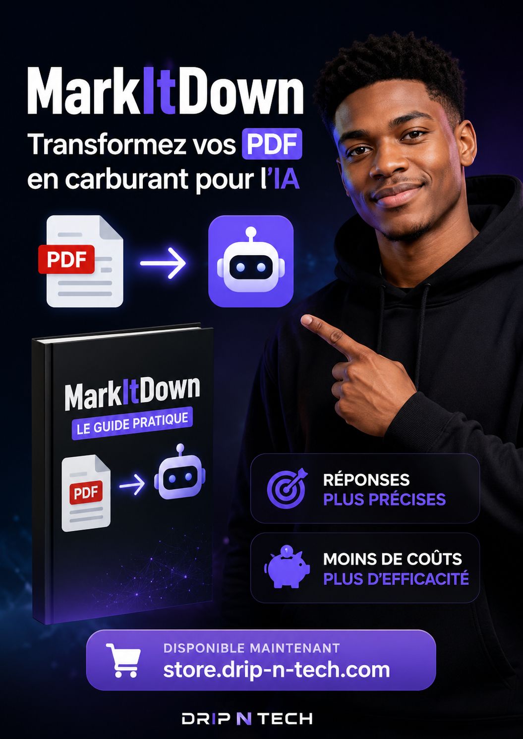 MarkItDown : transformez vos PDF en carburant pour l’IA 📄➡️🤖