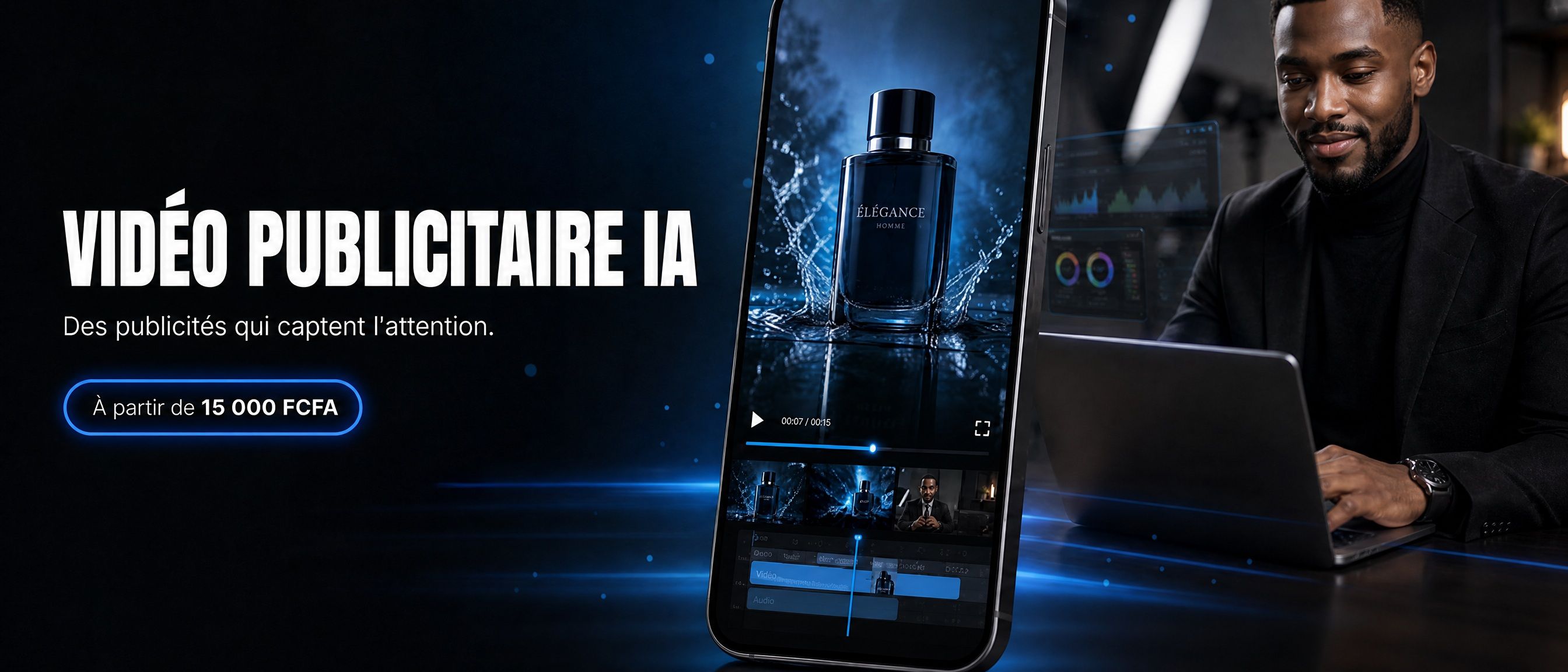 🎬 Vidéo publicitaire IA professionnelle