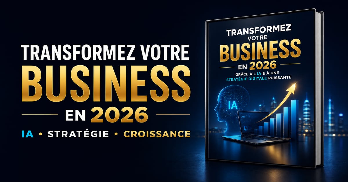 TRANSFORMEZ VOTRE BUSINESS EN 2026