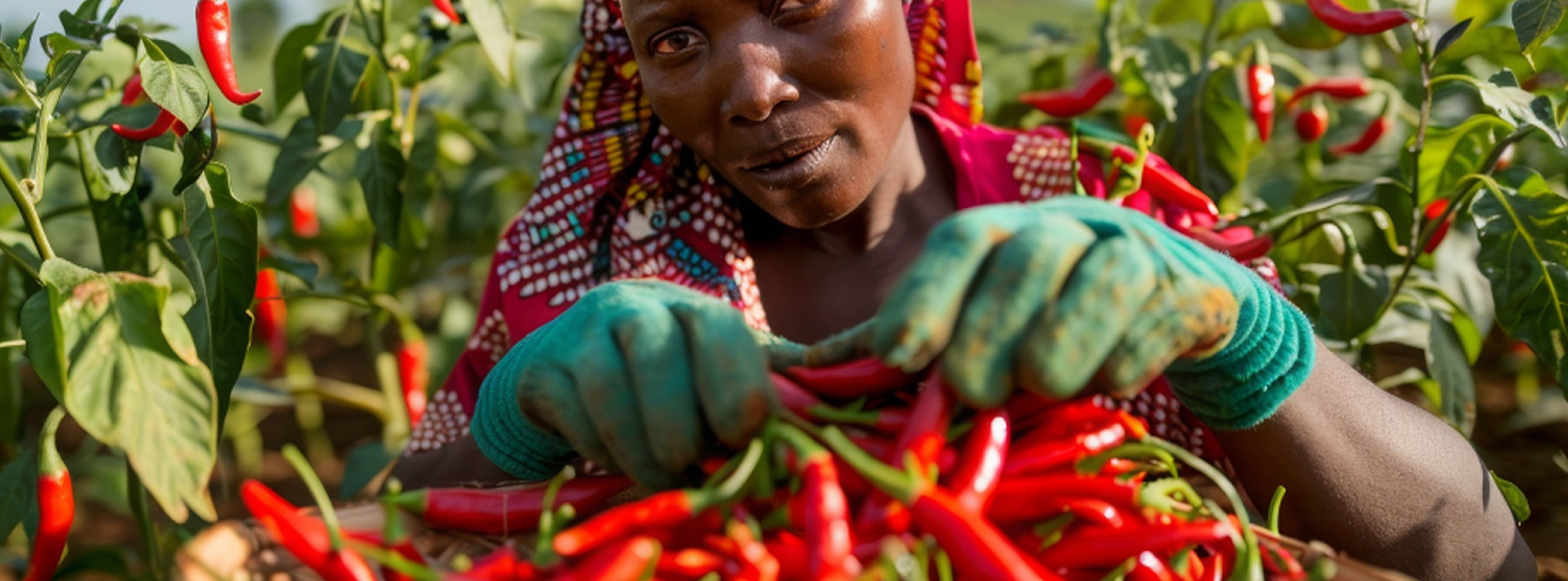 🌶️ La culture du piment en Afrique : une production rentable et très demandée