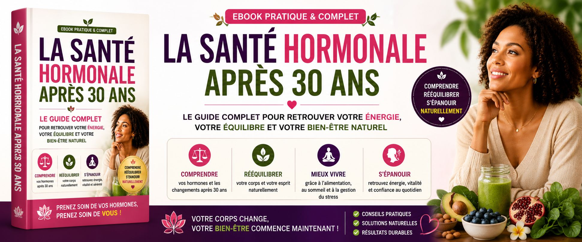 La Santé Hormonale Après 30 Ans : Le Guide Complet pour Retrouver Votre Équilibre ⭐⭐⭐⭐⭐