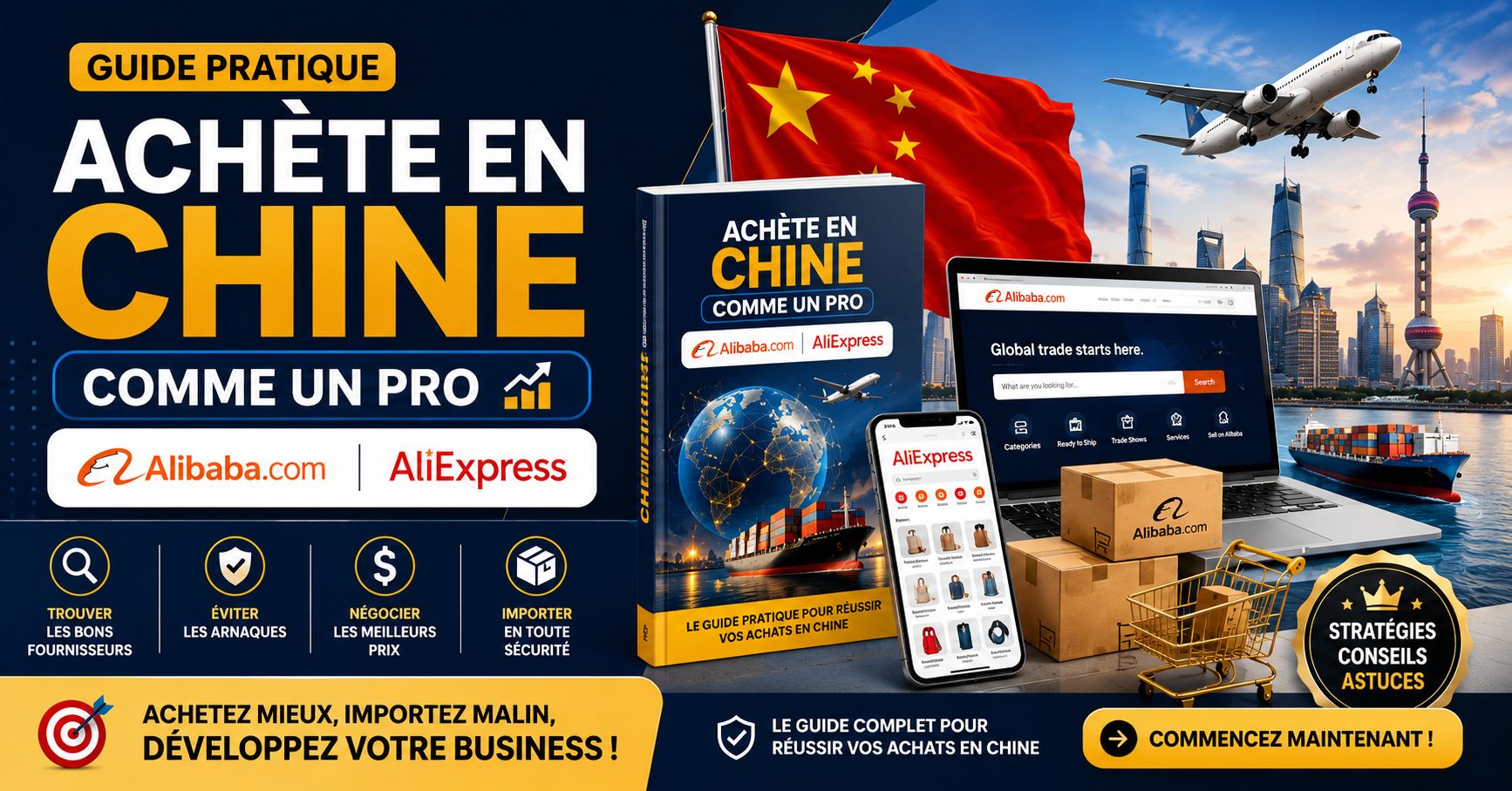 Guide Complet Achat Chine/Afrique Alibaba Aliexpress