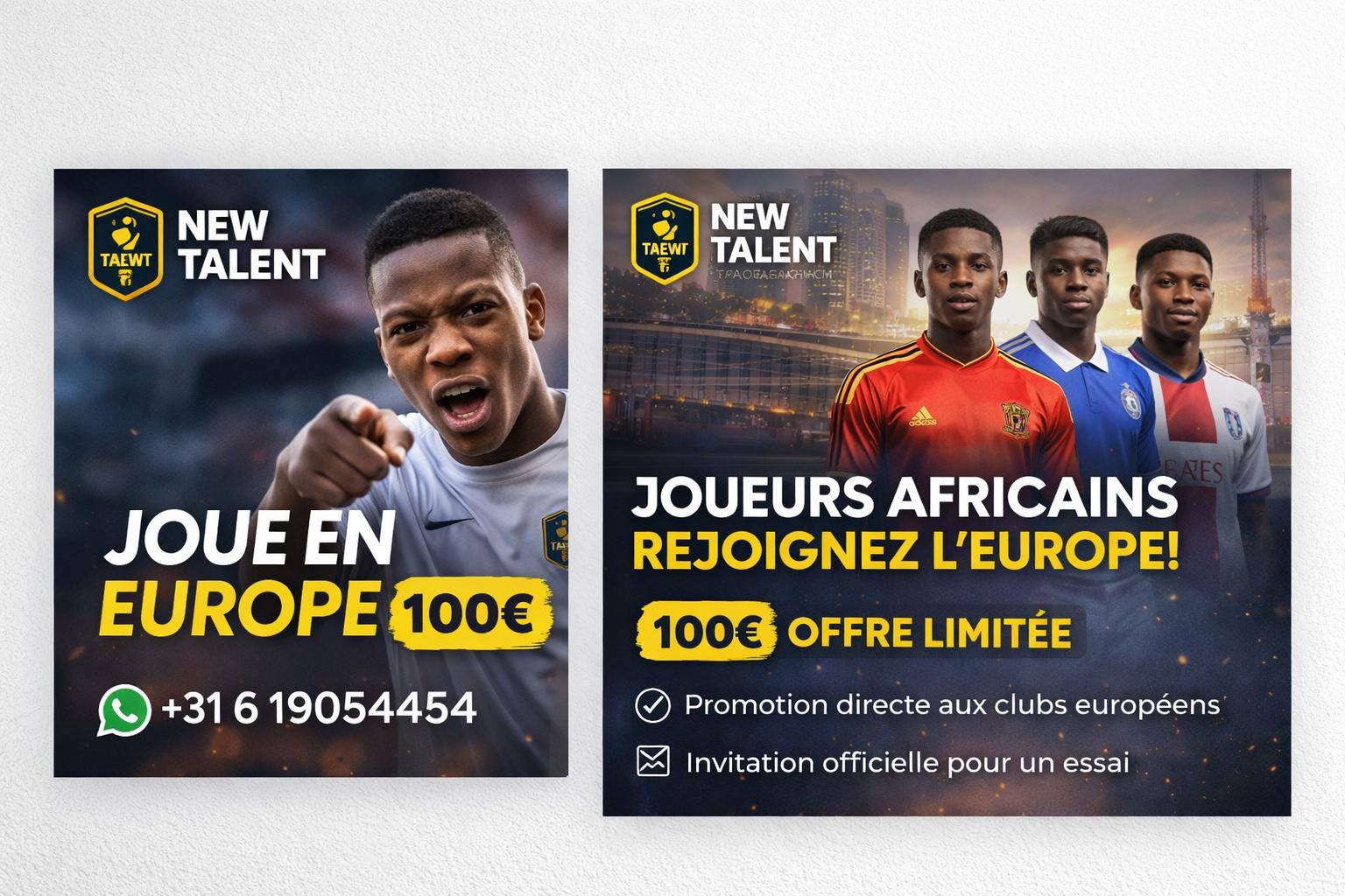 New Talent Application Fee