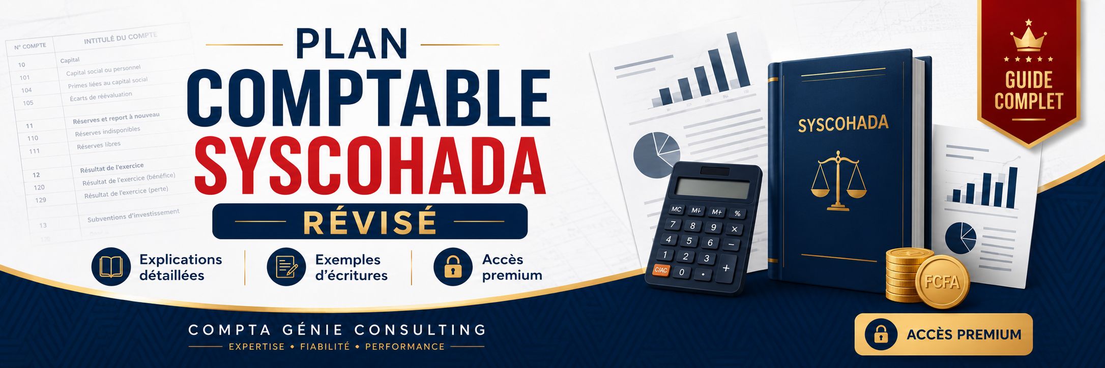 plan comptable SYSCOHADA REVISE AVEC EXEMPLE POUR CHAQUE COMPTE