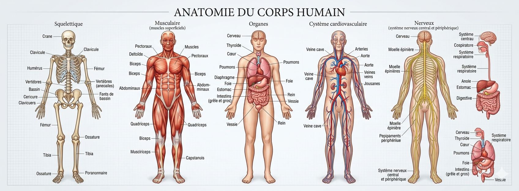 Anatomie du corps humain