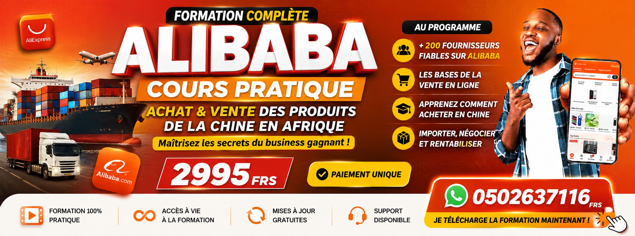 đ Formation ComplĂšte Alibaba â Acheter en Chine et Revendre en Afrique