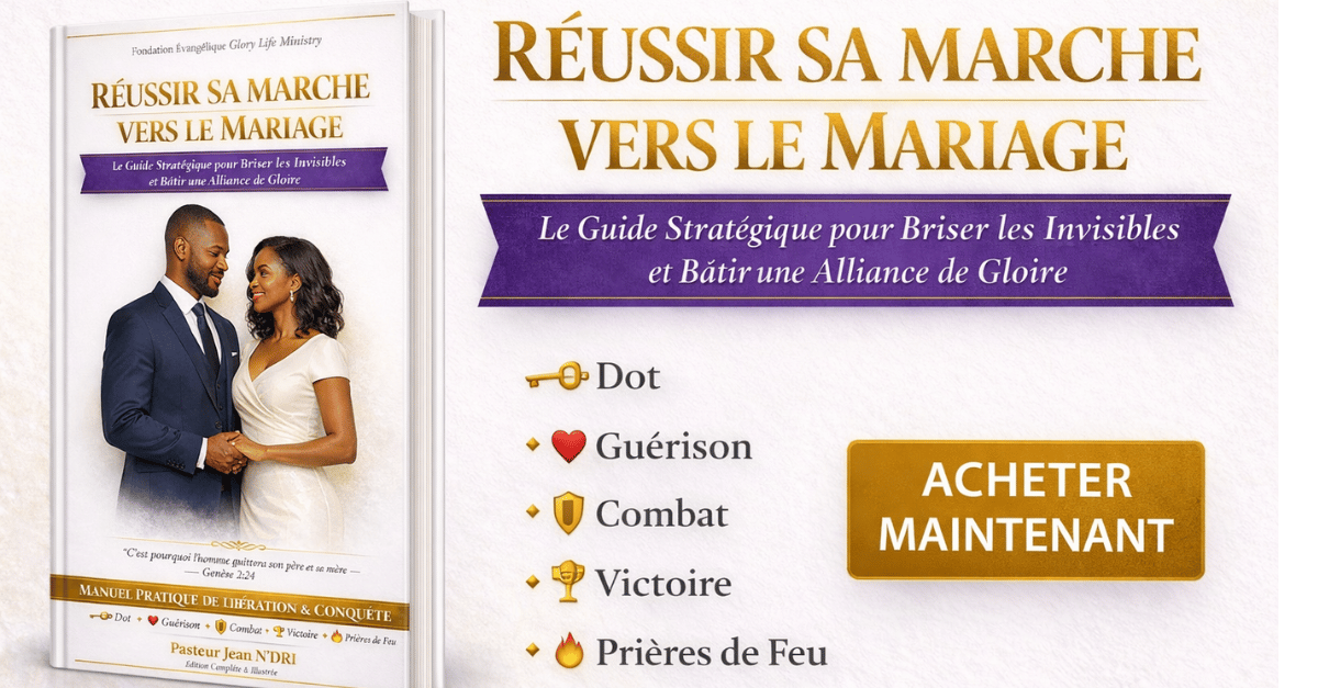 REUSSIR SA MARCHE VERS LE MARIAGE