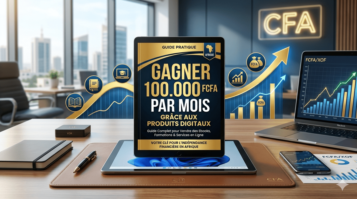 GAGNER 100.000F PAR MOIS GRĂCE AUX PRODUITS DIGITAUX