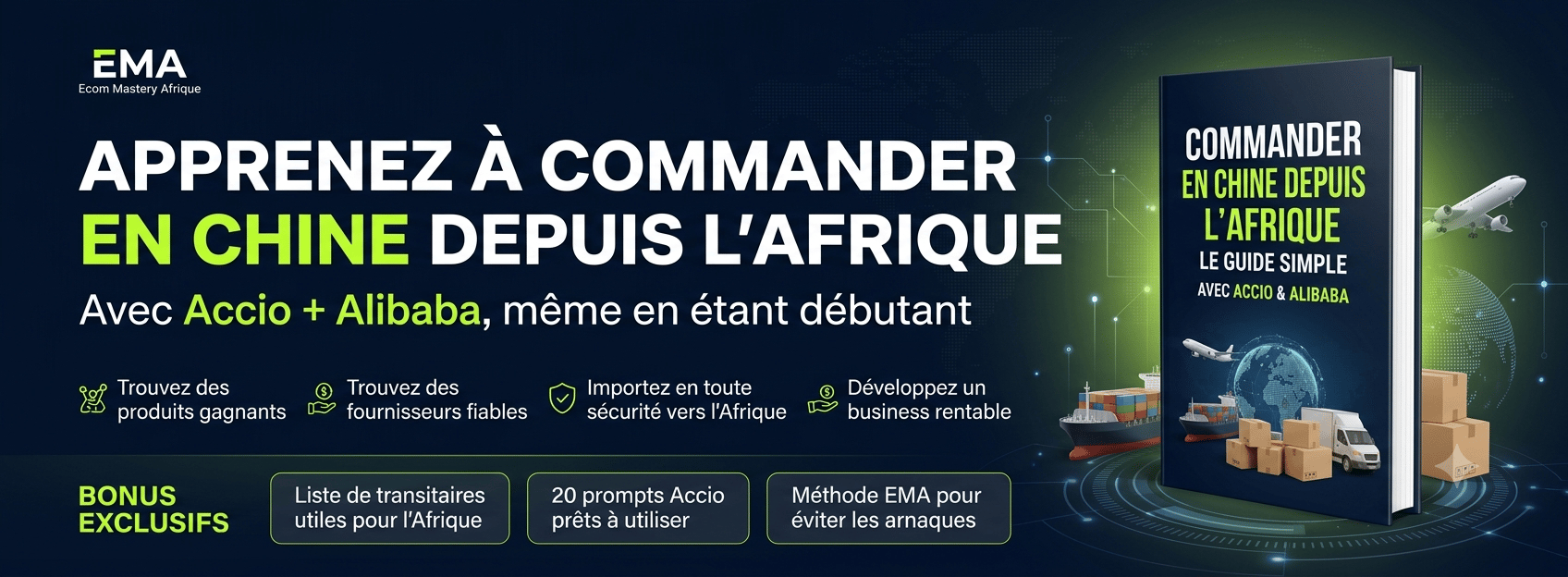 Commander en Chine Depuis l’Afrique — Le Guide Simple avec Accio & Alibaba