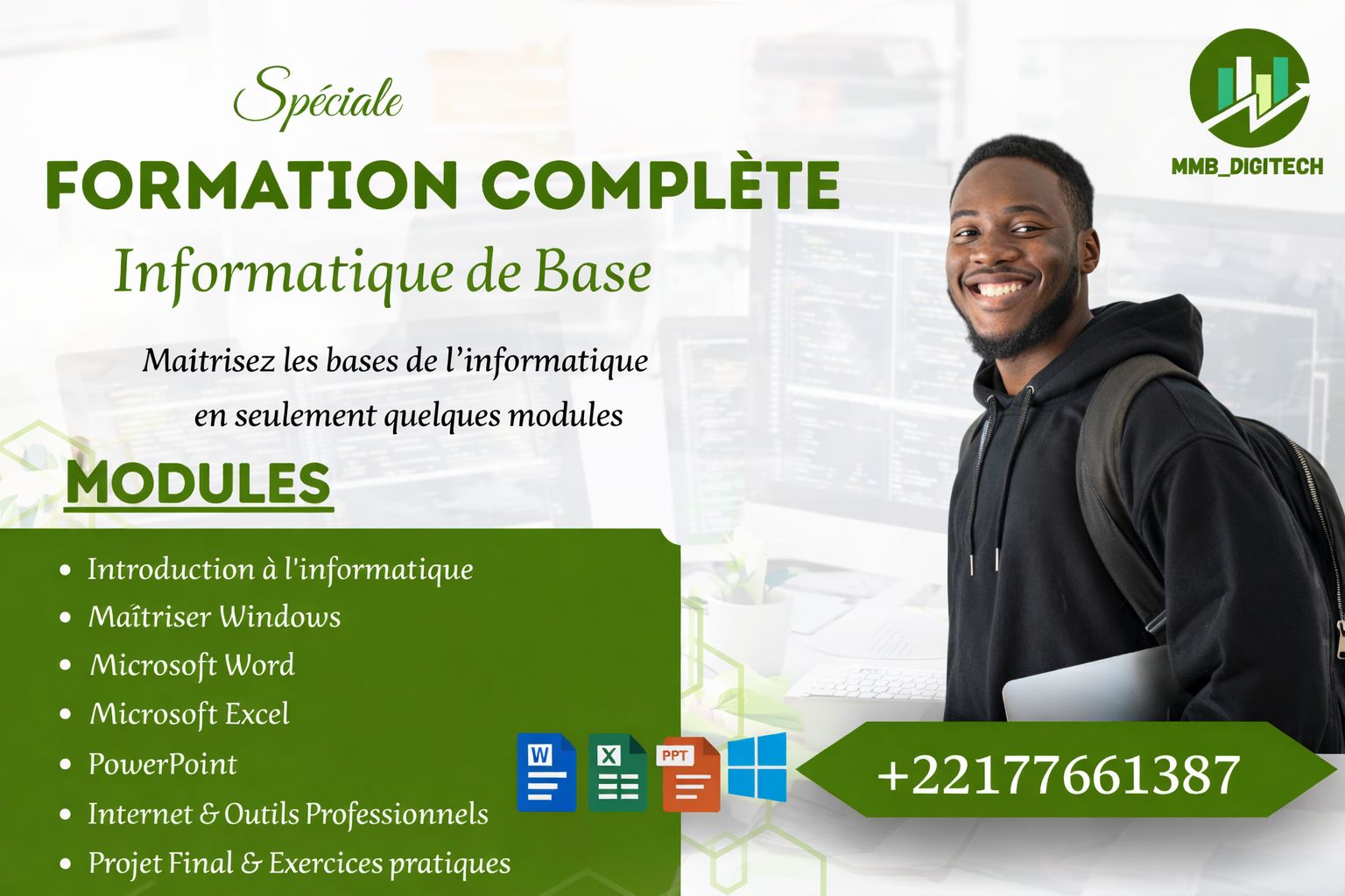 📘 FORMATION COMPLÈTE 💻 INFORMATIQUE DE BASE (Débutant → Intermédiaire)