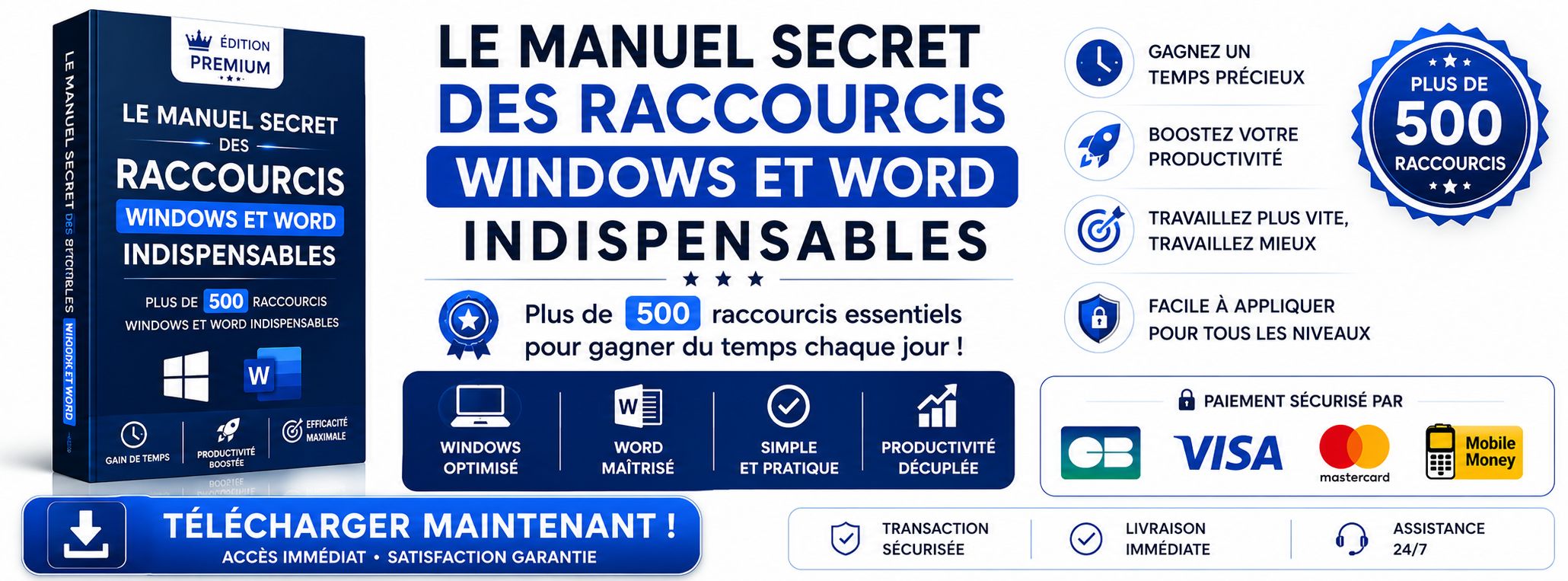 Le Manuel Secret des Raccourcis Windows & Word