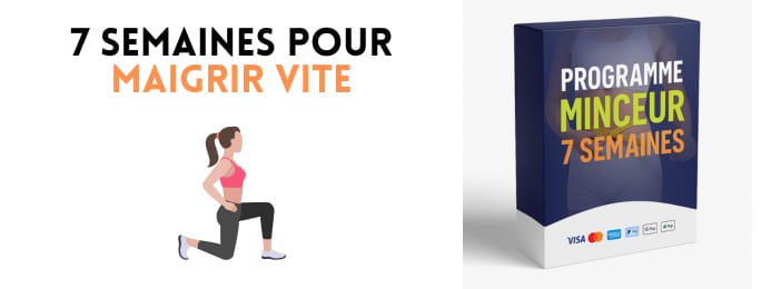 7 Semaines Pour Maigrir Vite : Programme Efficace à Télécharger