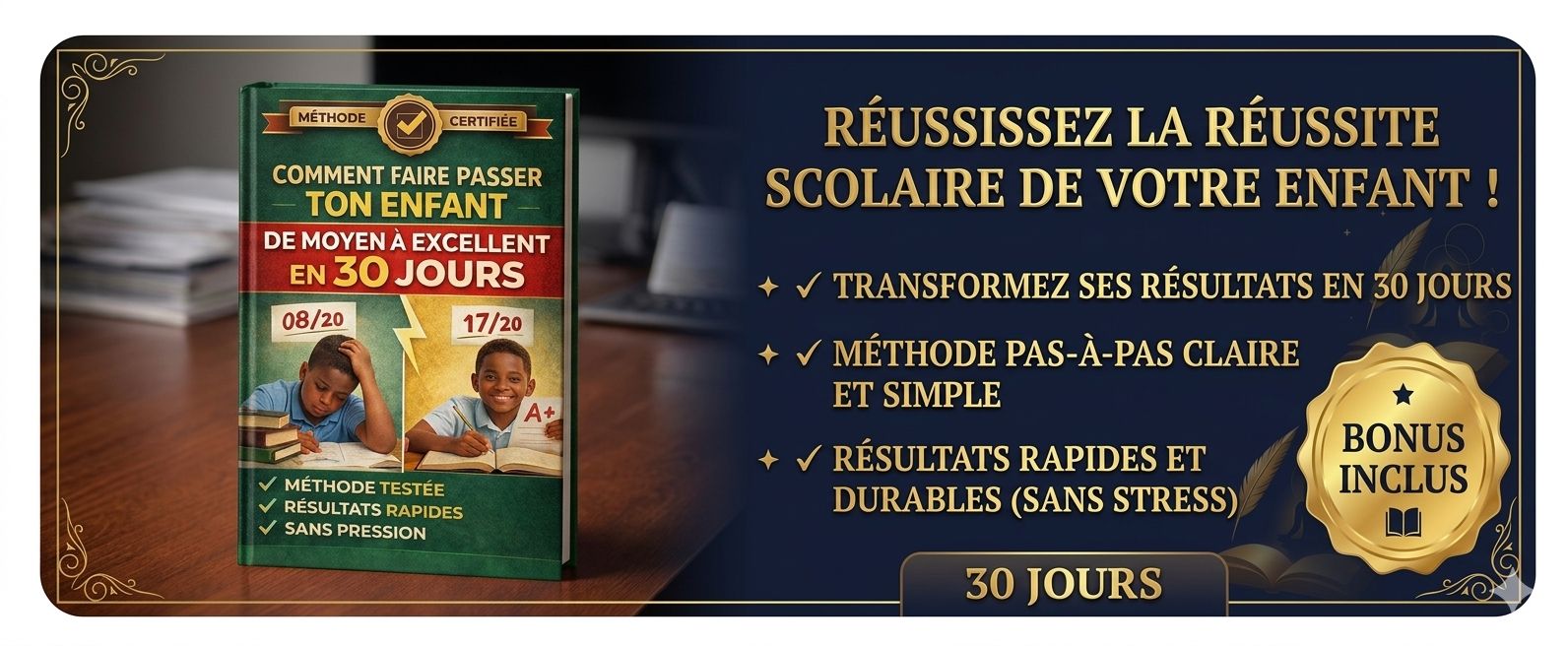 Aide ton enfant a briller a l'école