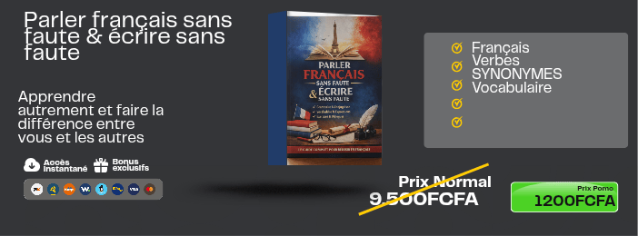 Parlé français sans faute écrire sans faute