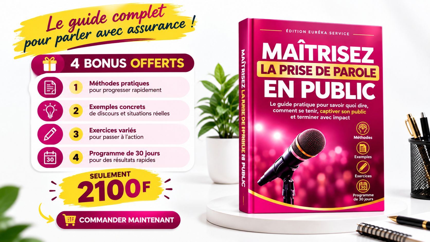 Maîtriser la prise de parole en public