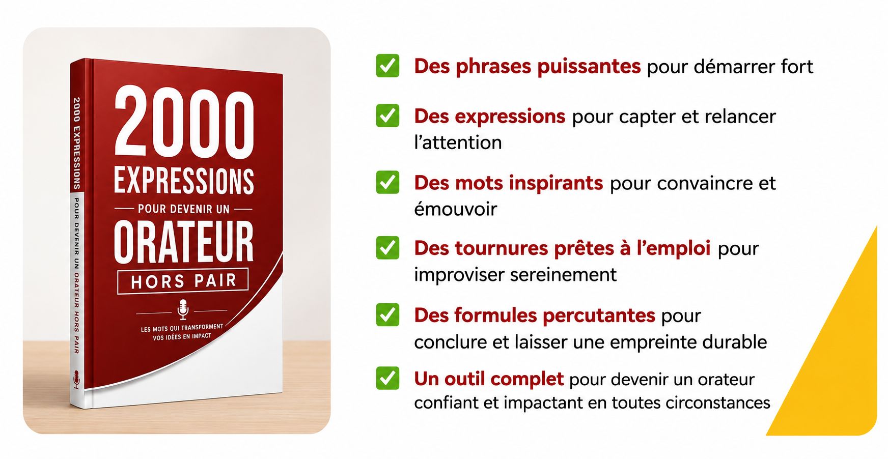 2000 expressions pour devenir un orateur hors pair
