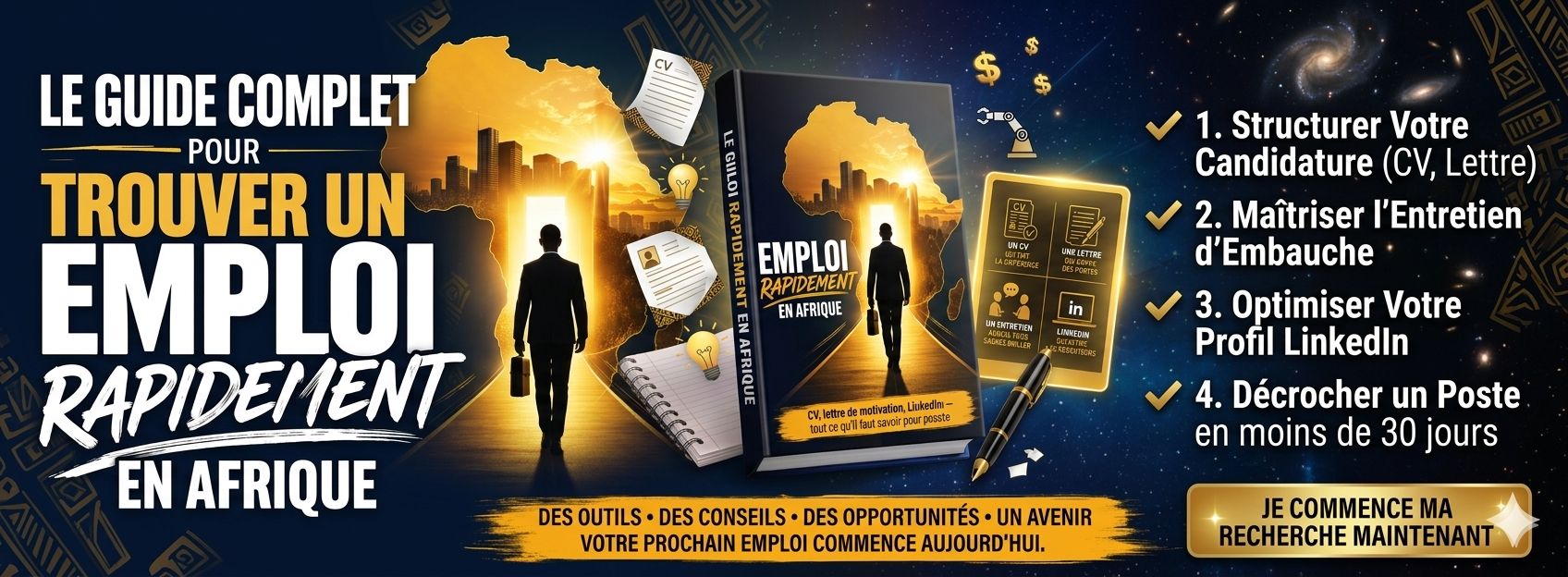 Trouver un emploi en Afrique n’a jamais été aussi simple !