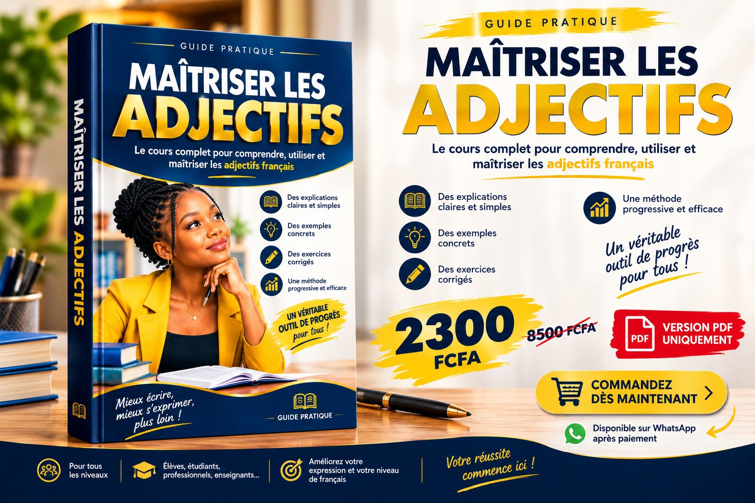 Maîtrisez les adjectifs qualificatives