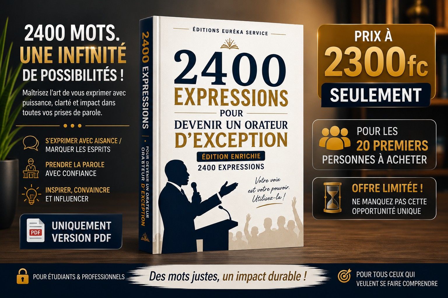 2400 expressions pour devenir un orateur exceptionnel