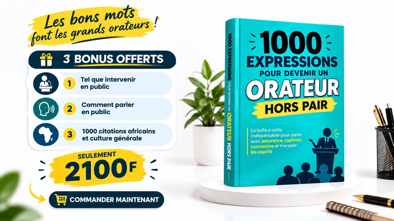 1000 expressions pour devenir un orateur hors pair