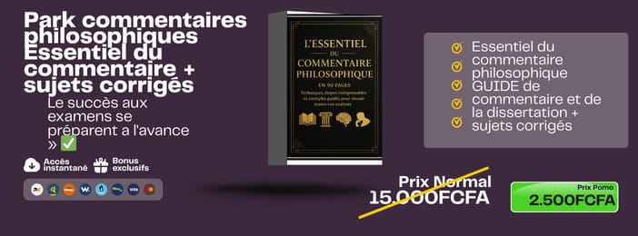 Park commentaires philosophiques