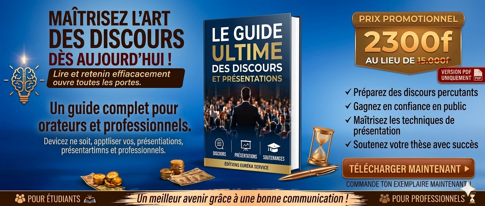 60 modèles de discours professionnels, événements, soutenances, mémoire