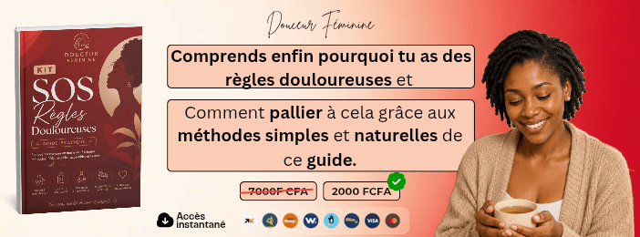 Kit SOS Règles Douloureuses - Guide pratique pour comprendre et calmer la douleur pour mieux vivre