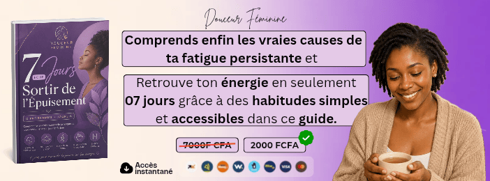 Guide Anti Fatigue Chronique - 7 Jours Pour Sortir de l'Épuisement
