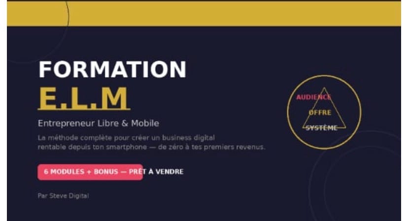 FORMATION ELM