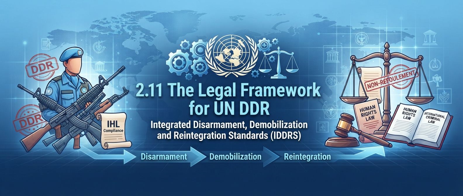 The Legal Framework for UN DDR