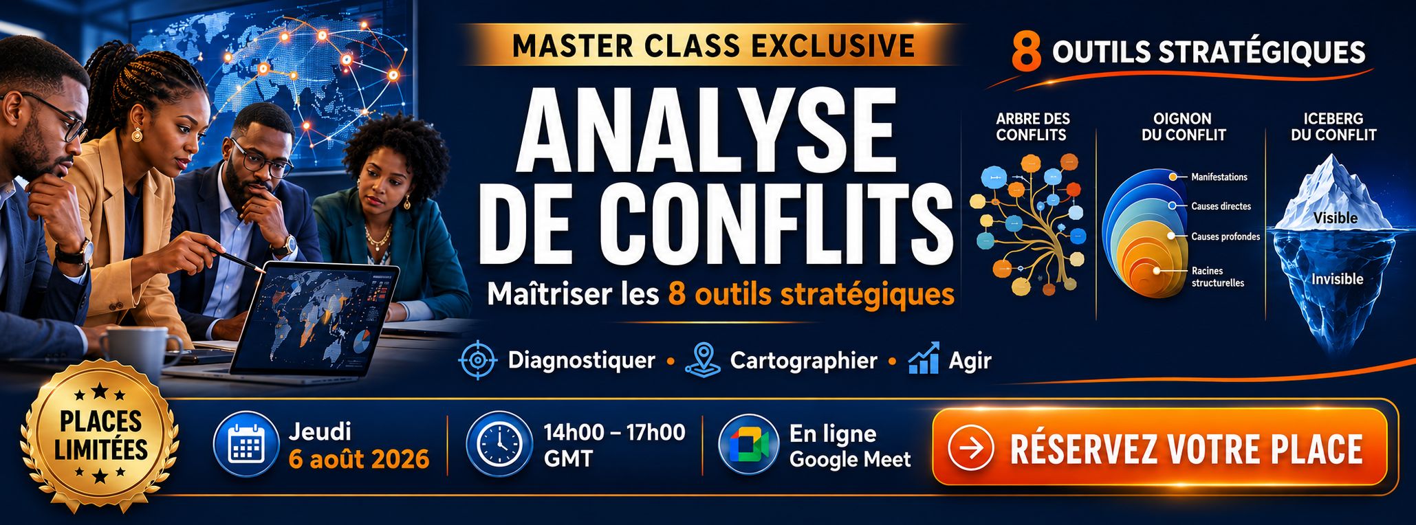Master Class - Analyser les conflits pour mieux agir : Quels outils choisir ?