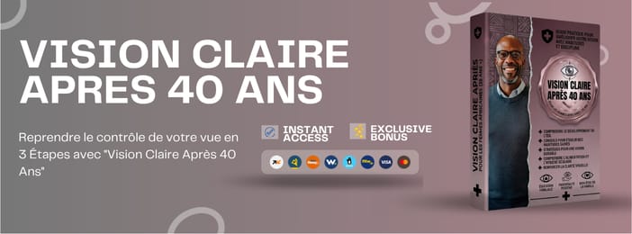 Reprendre le contrôle de votre vue en 3 Étapes avec Vision Claire Après 40 Ans
