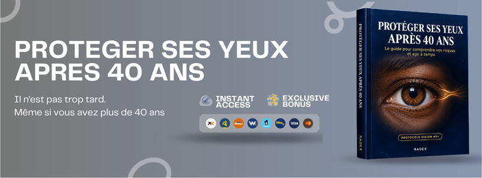 POTEGER SES YEUX APRES 40 ANS