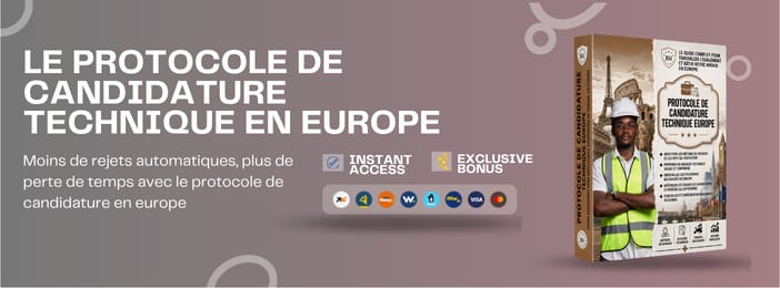 Moins de rejets, plus de perte de temps avec le protocole de candidature en europe