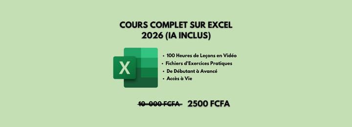 🤖 Formation Excel et IA 2026