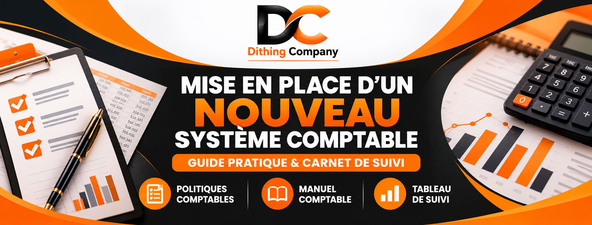 Guide Pratique & Carnet de suivi - Mise en place d'un nouveau système comptable