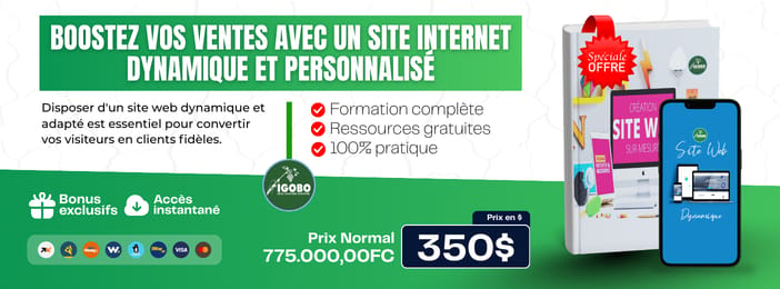 Boostez Vos Ventes avec un Site Internet Dynamique Personnalisé
