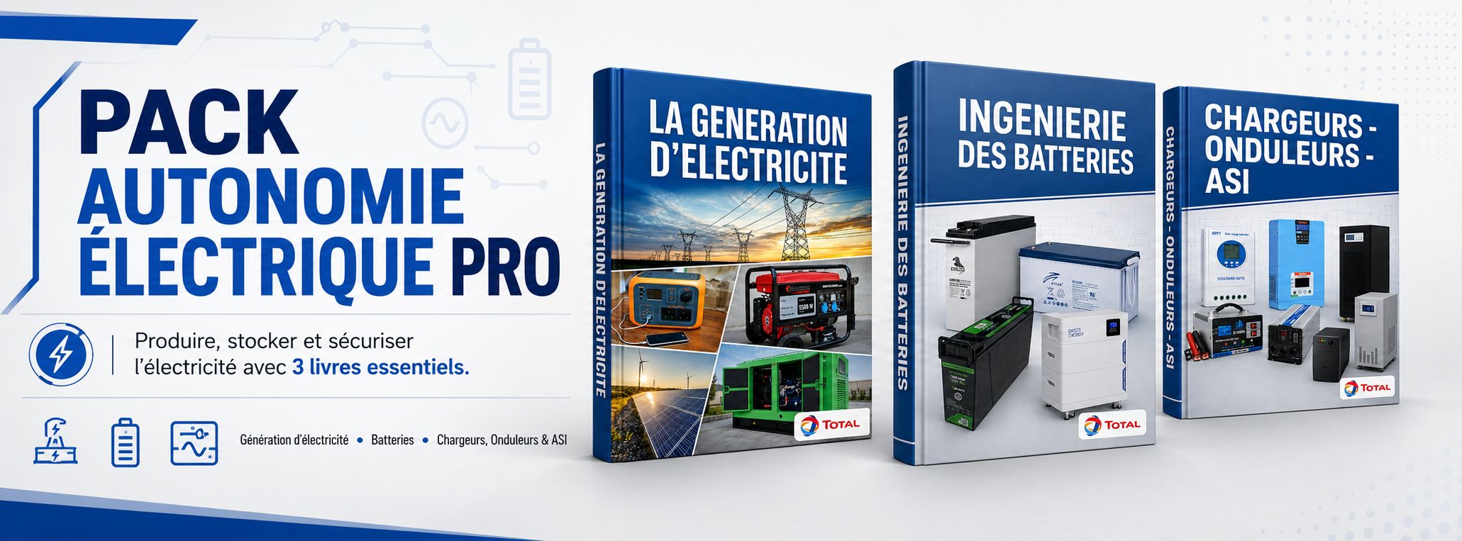 PACK AUTONOMIE ÉLECTRIQUE PRO