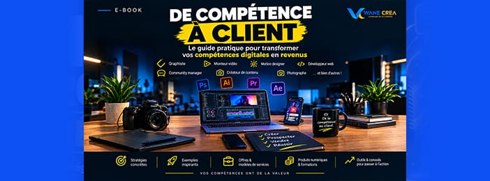 De compétence à client : 16 stratégies pour vivre de votre talent digital