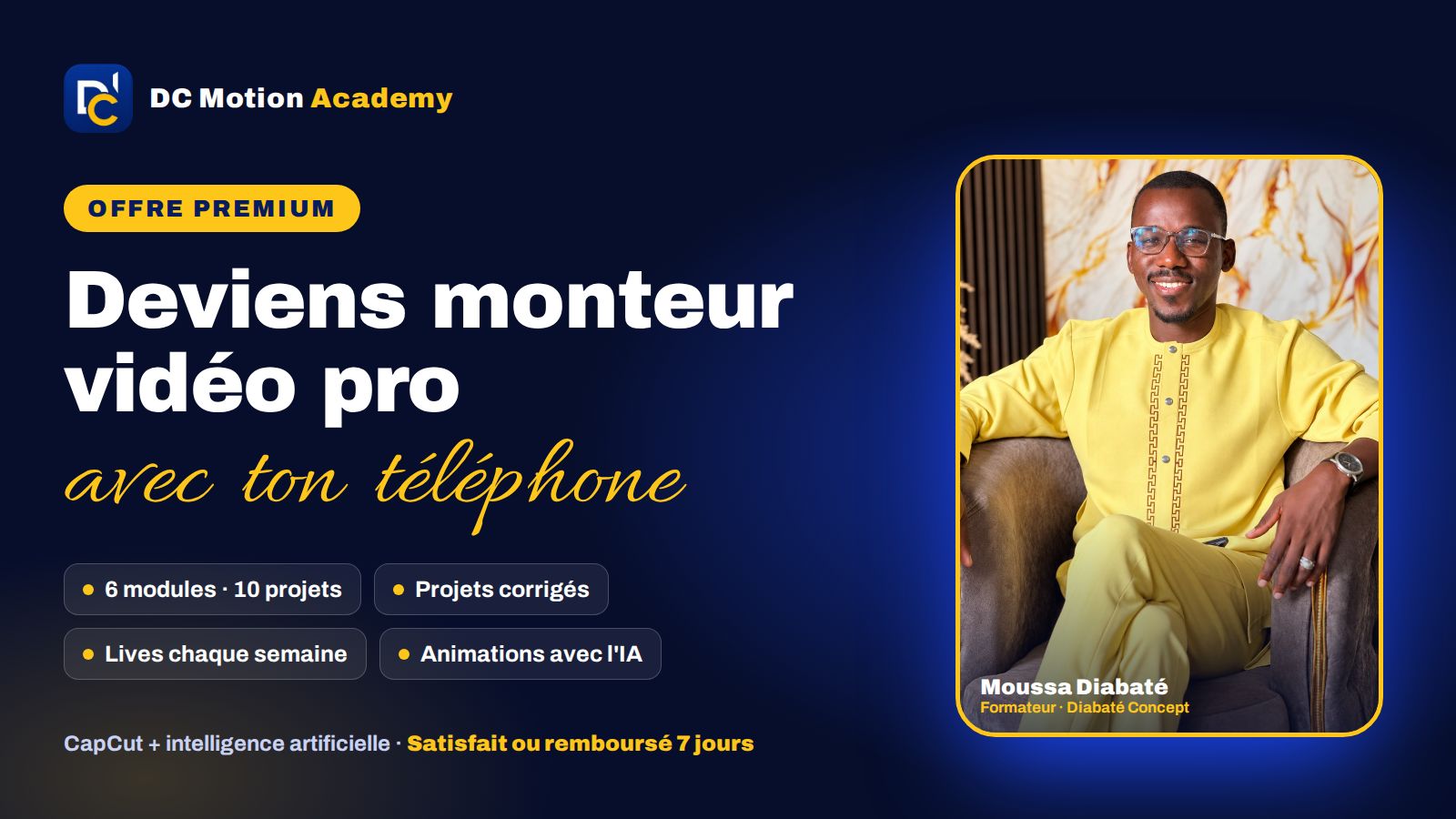 DC Motion Academy – Offre Premium